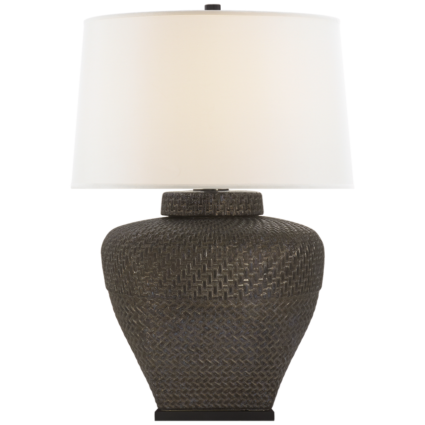 Visual Comfort & Co. Isla Small Table Lamp Table Lamps Visual Comfort & Co. Crystal Bronze  