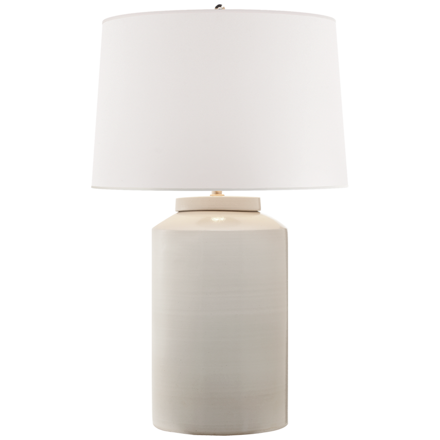 Visual Comfort & Co. Carter Large Table Lamp Table Lamps Visual Comfort & Co. Black Porcelain  