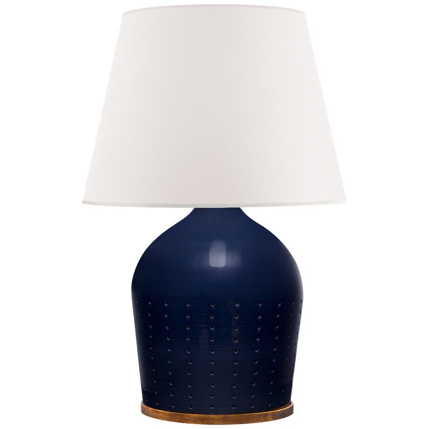 Visual Comfort & Co. Halifax Large Table Lamp Table Lamps Visual Comfort & Co. Coconut Porcelain  