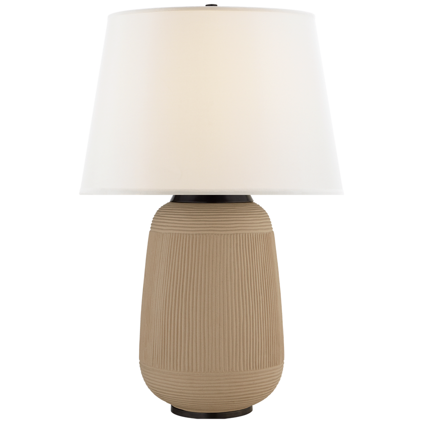 Visual Comfort & Co. Monterey Large Table Lamp Table Lamps Visual Comfort & Co. Light Silt  