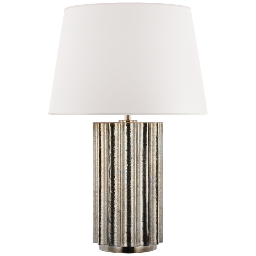 Visual Comfort & Co. Kolber Medium Table Lamp Table Lamps Visual Comfort & Co. Butler's Silver  