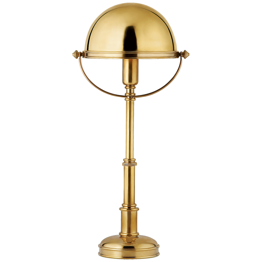 Visual Comfort & Co. Carthage Mini Lamp Table Lamps Visual Comfort & Co. Natural Brass  