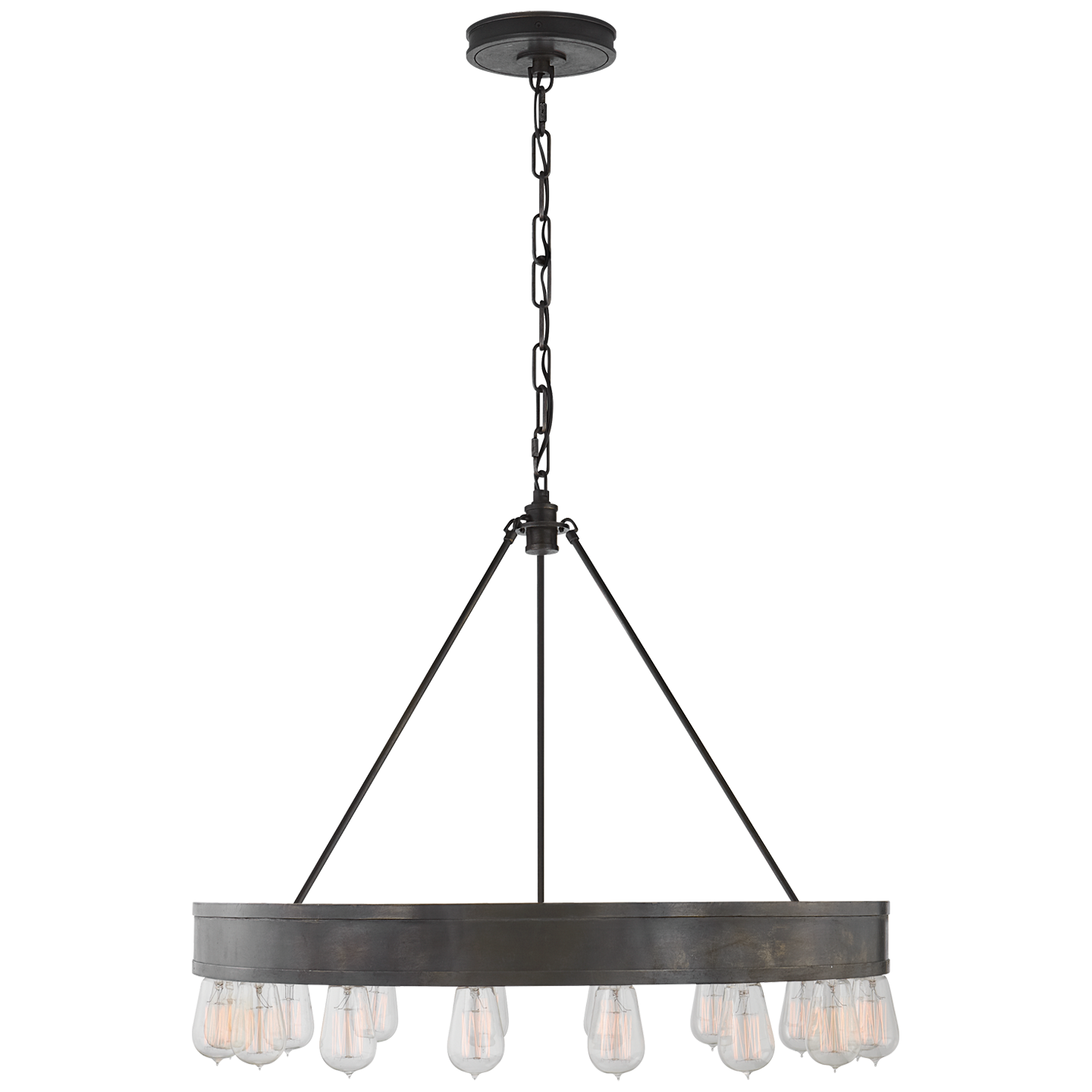 Visual Comfort & Co. Roark 40" Modular Ring Chandelier