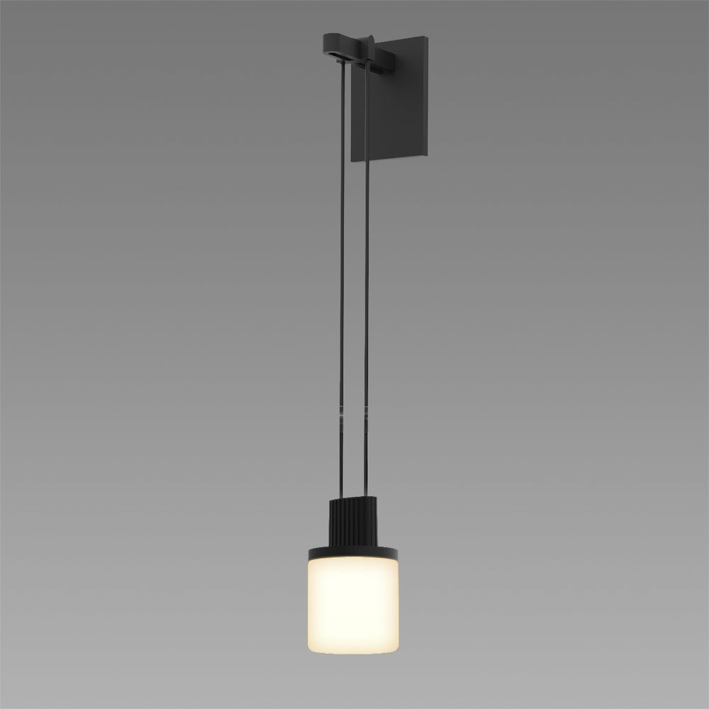 Sonneman Suspenders® Mini Single Sconce with Drum Luminaire Sconces Sonneman   