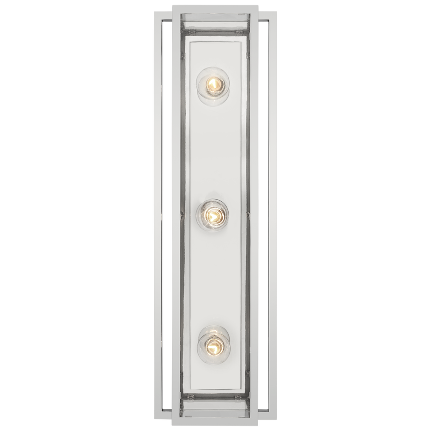 Visual Comfort & Co. Halle 24" Vanity Light Wall Lights Visual Comfort & Co. Bronze and Hand-Rubbed Antique Brass  