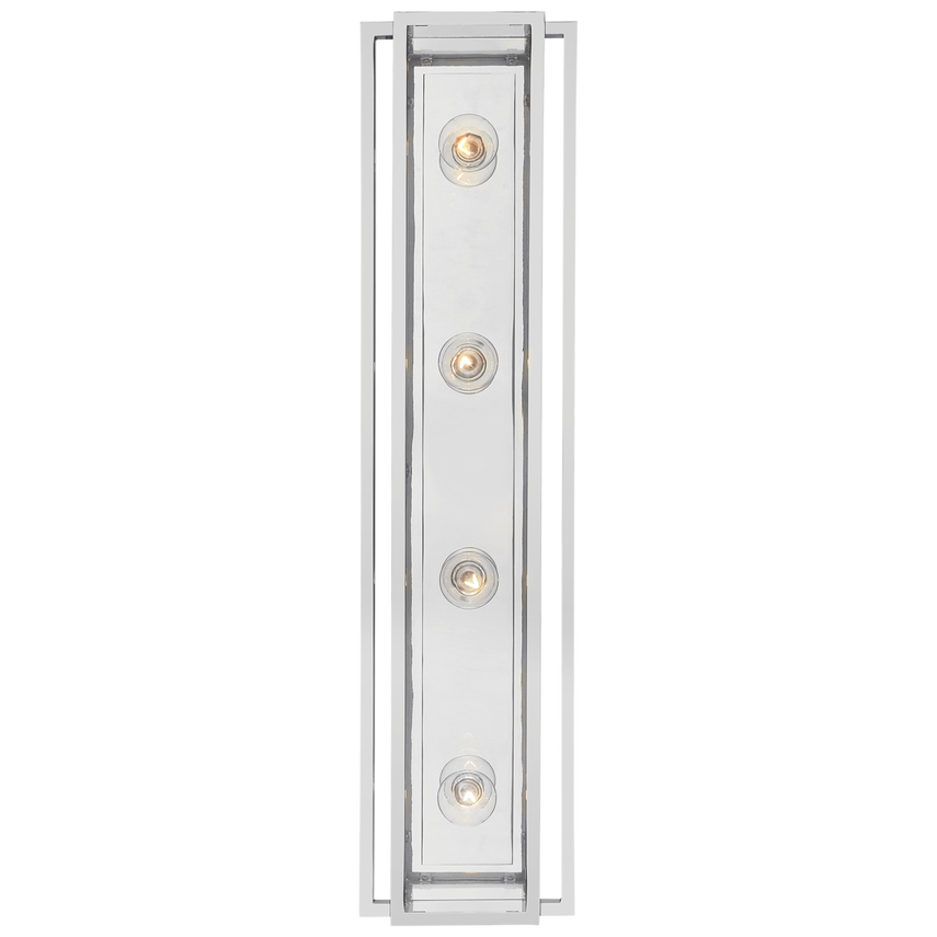 Visual Comfort & Co. Halle 30" Vanity Light Wall Sconces Visual Comfort & Co. Bronze and Hand-Rubbed Antique Brass  