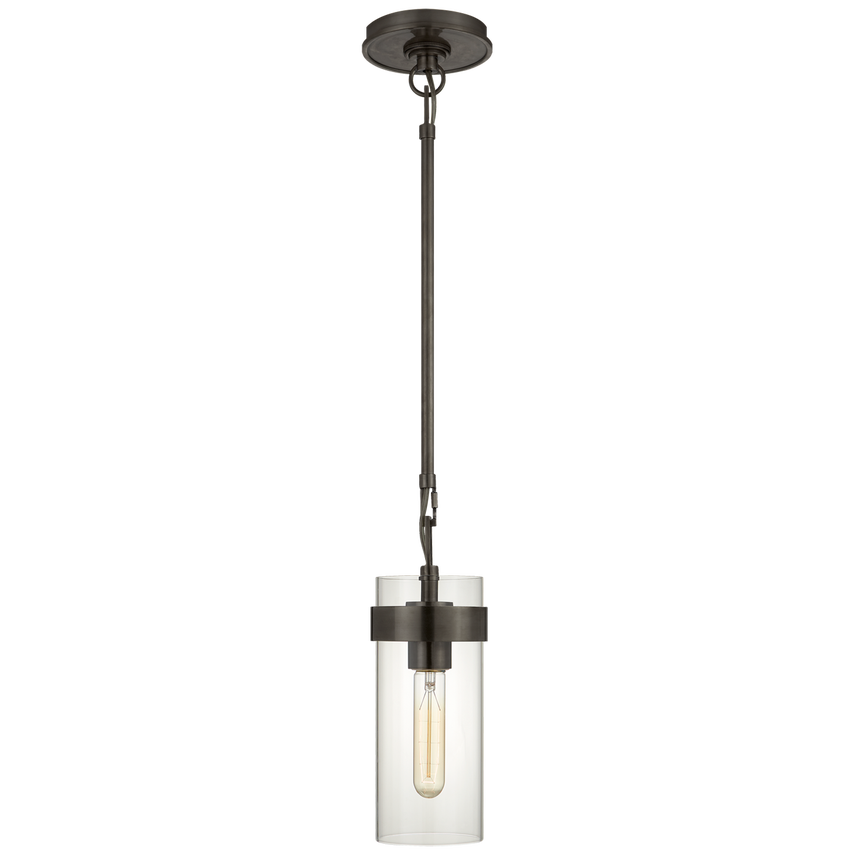 Visual Comfort & Co. Presidio Petite Pendant Ceiling Lights Visual Comfort & Co. Bronze  