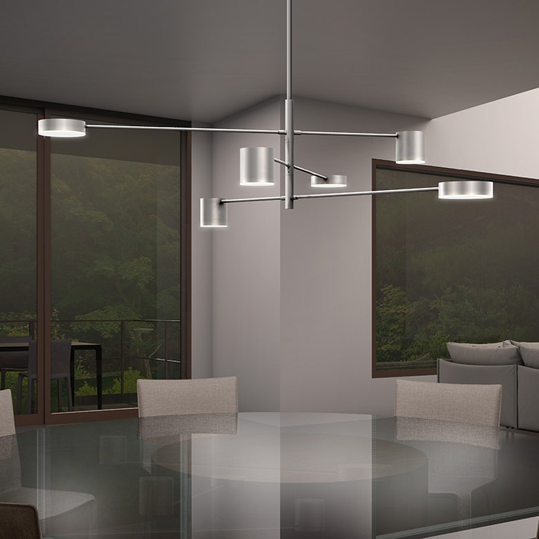 Sonneman Counterpoint™ 6-Light LED Pendant Pendants Sonneman   