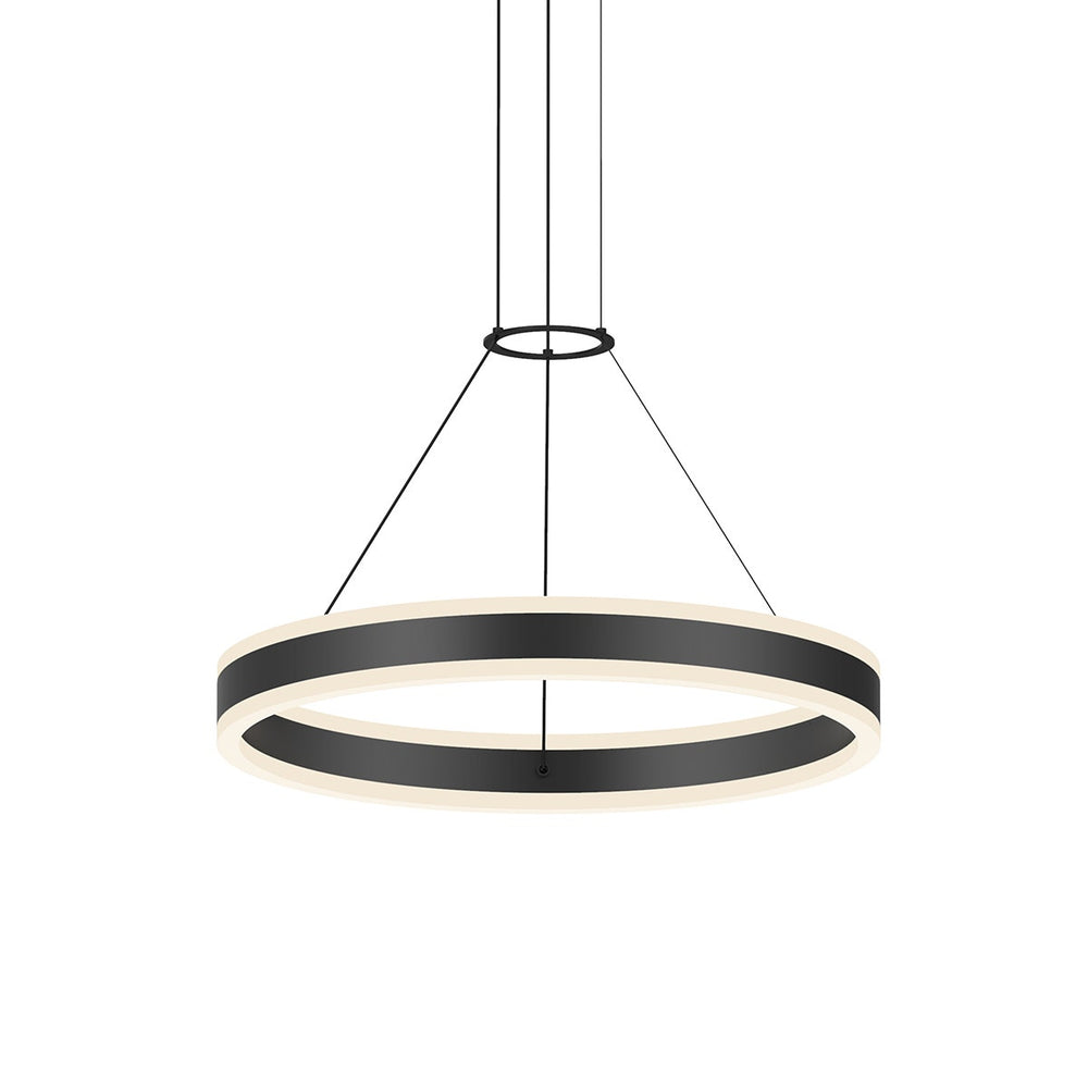 Sonneman Double Corona™ 24" LED Ring Pendant