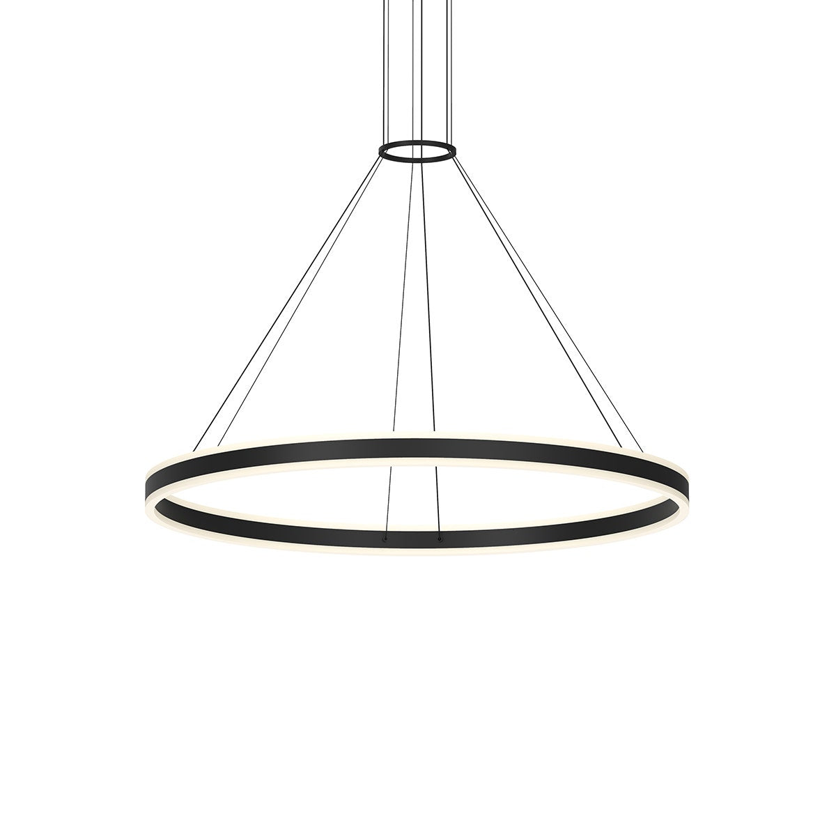 Sonneman Double Corona™ 48" LED Ring Pendant Pendants Sonneman   