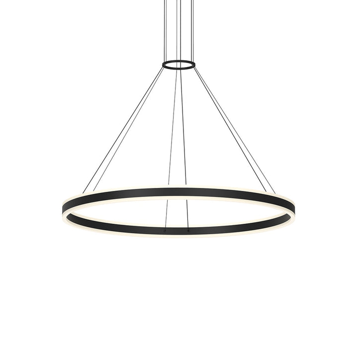 Sonneman Double Corona™ 48" LED Ring Pendant Pendants Sonneman   