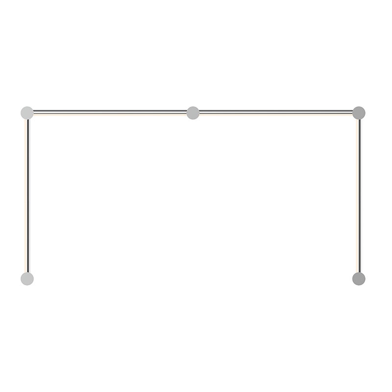 Sonneman Purolinear 360™ 24" Double N LED Wall Bar