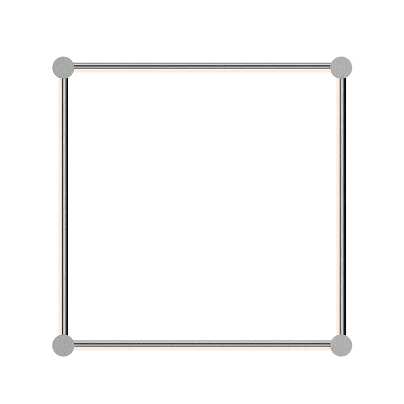 Sonneman Purolinear 360™ 24" Square LED Wall Bar