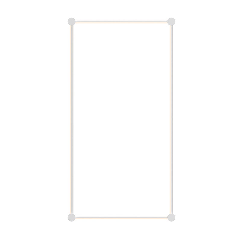 Sonneman Purolinear 360™ 24"/48" Rectangle LED Wall Bar