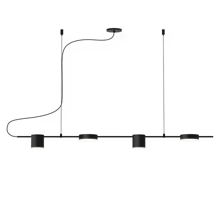 Sonneman Counterpoint™ 4-Light LED Linear Pendant Pendants Sonneman   