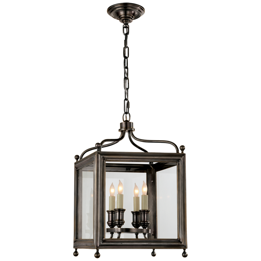 Visual Comfort & Co. Greggory Small Lantern Ceiling Lights Visual Comfort & Co. Bronze  