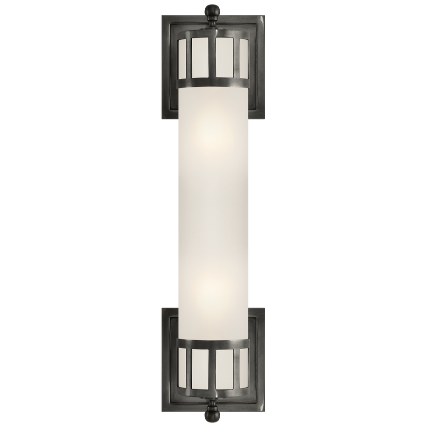 Visual Comfort & Co. Openwork Medium Sconce Wall Lights Visual Comfort & Co. Bronze  