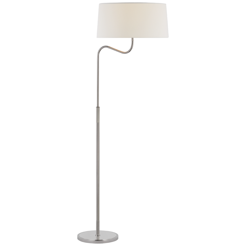 Visual Comfort & Co. Austin Adjustable Floor Lamp Floor Lamps Visual Comfort & Co. Polished Nickel  