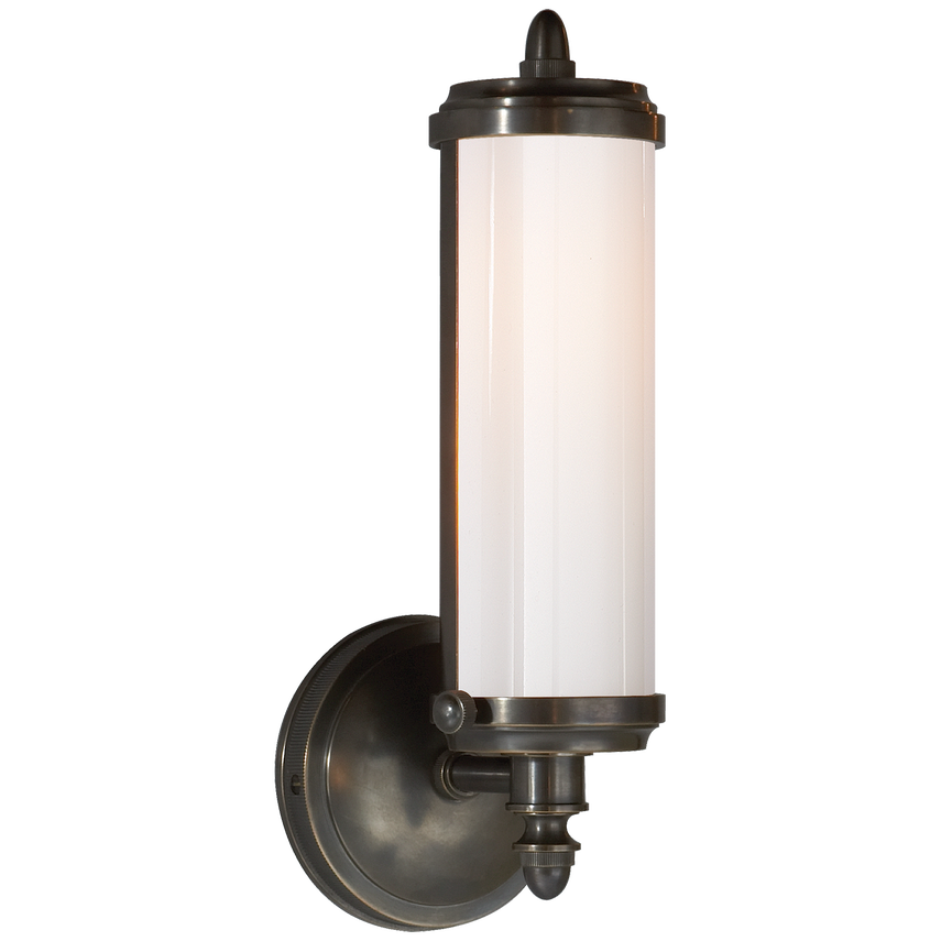 Visual Comfort & Co. Merchant Single Bath Light Wall Lights Visual Comfort & Co. Bronze  