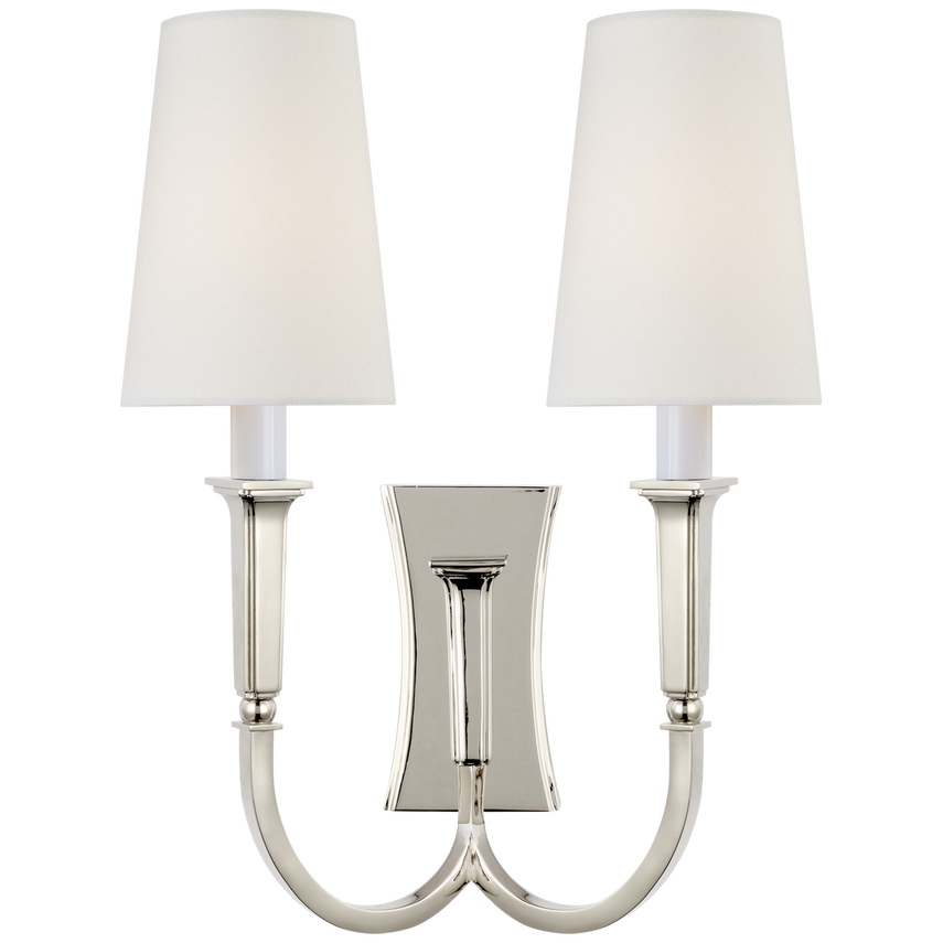 Visual Comfort & Co. Delphia Large Double Arm Sconce