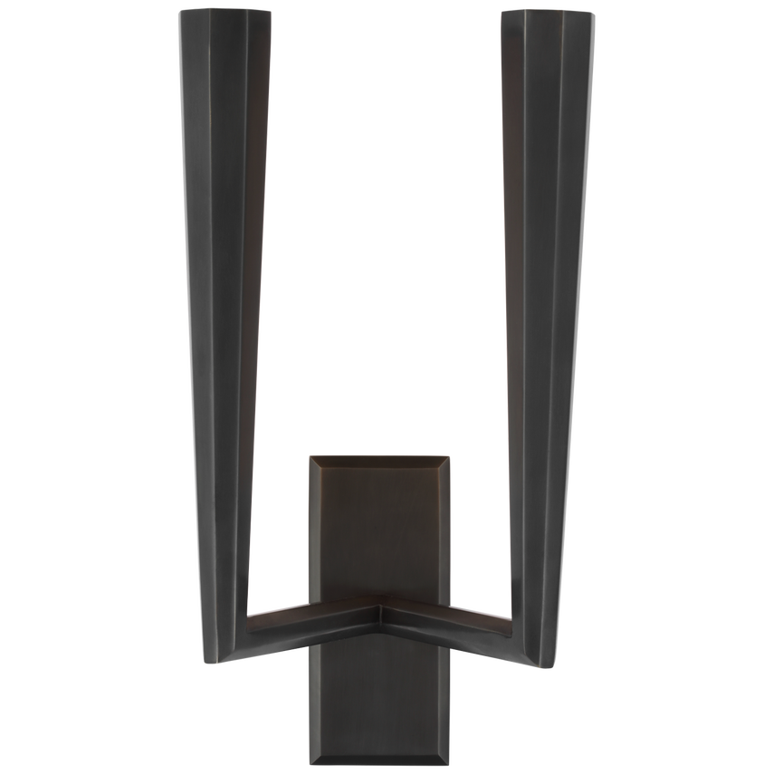 Visual Comfort & Co. Galahad Double Sconce Wall Lights Visual Comfort & Co. Bronze  