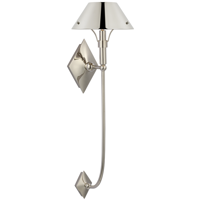 Visual Comfort & Co. Turlington XL Sconce Wall Sconces Visual Comfort & Co. Bronze and Hand-Rubbed Antique Brass  