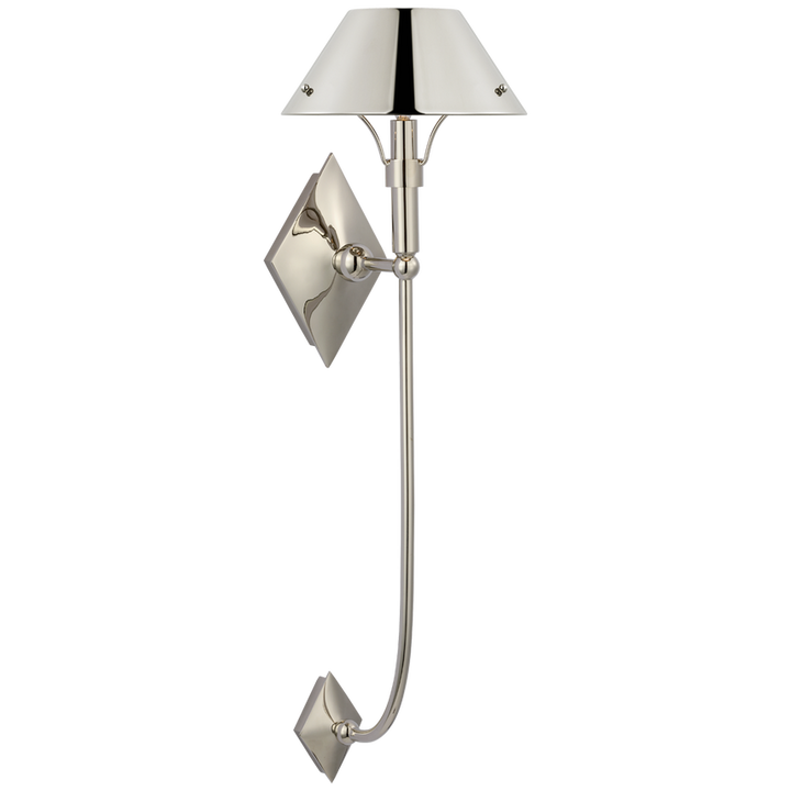 Visual Comfort & Co. Turlington XL Sconce Wall Sconces Visual Comfort & Co. Bronze and Hand-Rubbed Antique Brass  