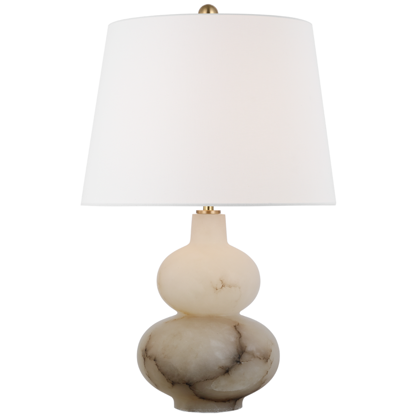 Visual Comfort & Co. Ciccio Medium Table Lamp Table Lamps Visual Comfort & Co. Alabaster  