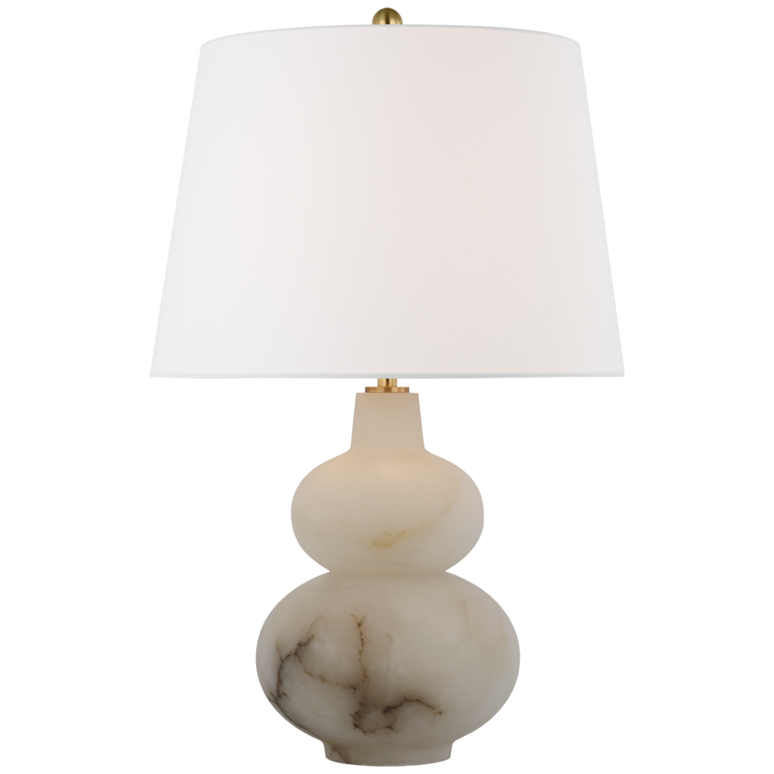 Visual Comfort & Co. Ciccio Large Table Lamp Table Lamps Visual Comfort & Co. Alabaster  