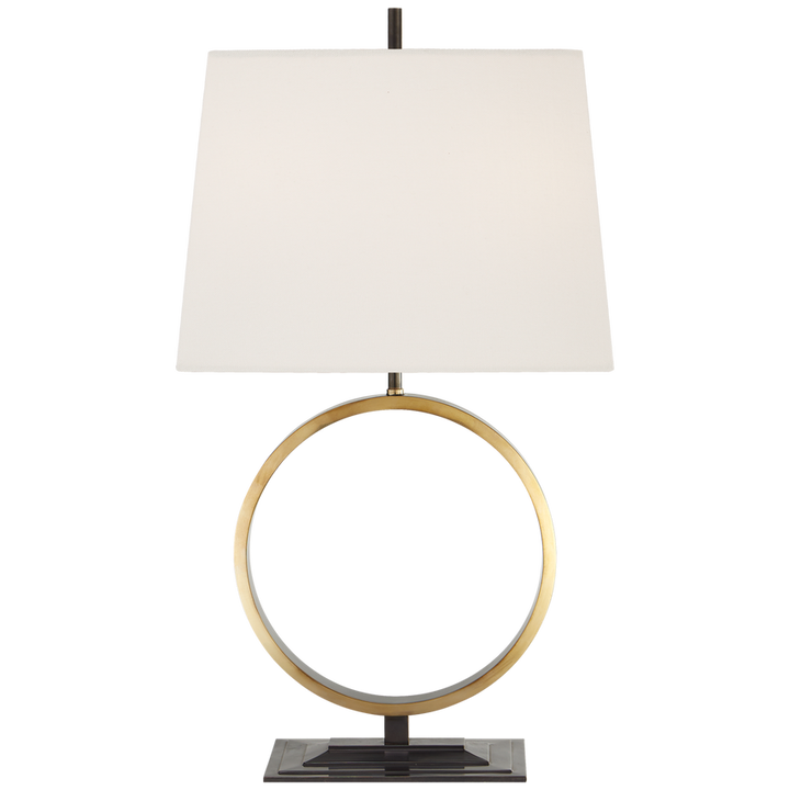 Visual Comfort & Co. Simone Medium Table Lamp Table Lamps Visual Comfort & Co. Bronze with Antique Brass  