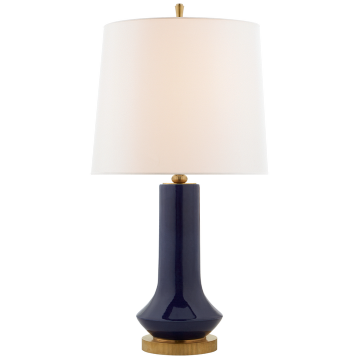 Visual Comfort & Co. Luisa Large Table Lamp Table Lamps Visual Comfort & Co. Denim Porcelain  