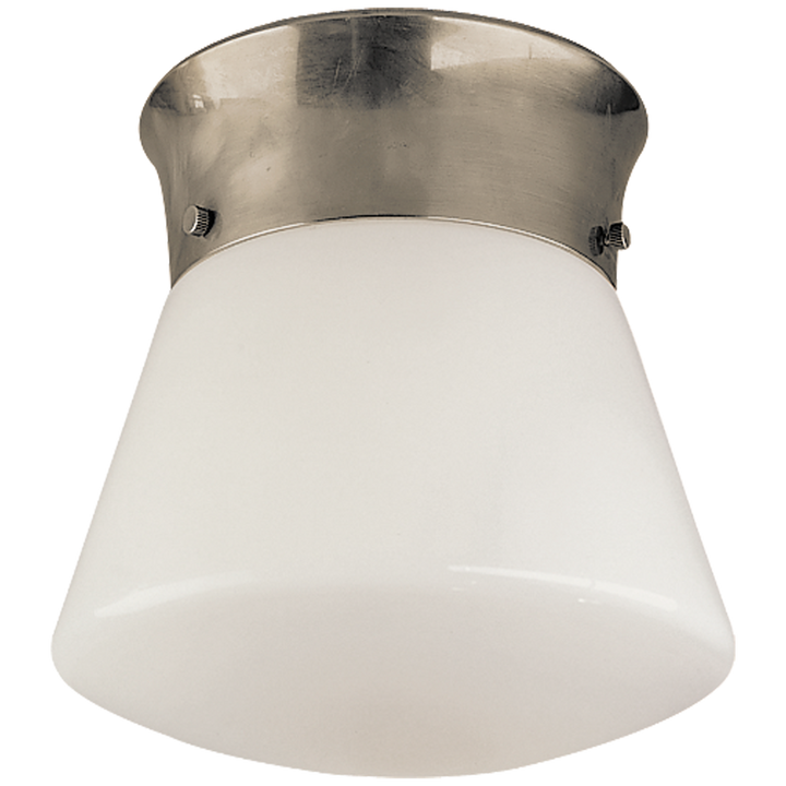 Visual Comfort & Co. Perry Street Ceiling Light Ceiling Semi Flush Mounts Visual Comfort & Co. Antique Nickel  