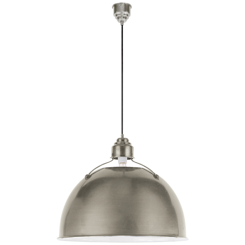 Visual Comfort & Co. Eugene Large Pendant Ceiling Lights Visual Comfort & Co. Antique Nickel  