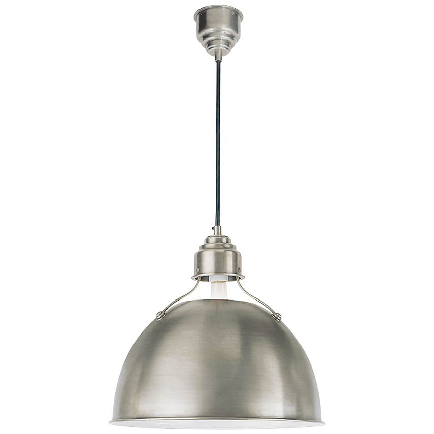 Visual Comfort & Co. Eugene Medium Pendant Ceiling Lights Visual Comfort & Co. Antique Nickel  