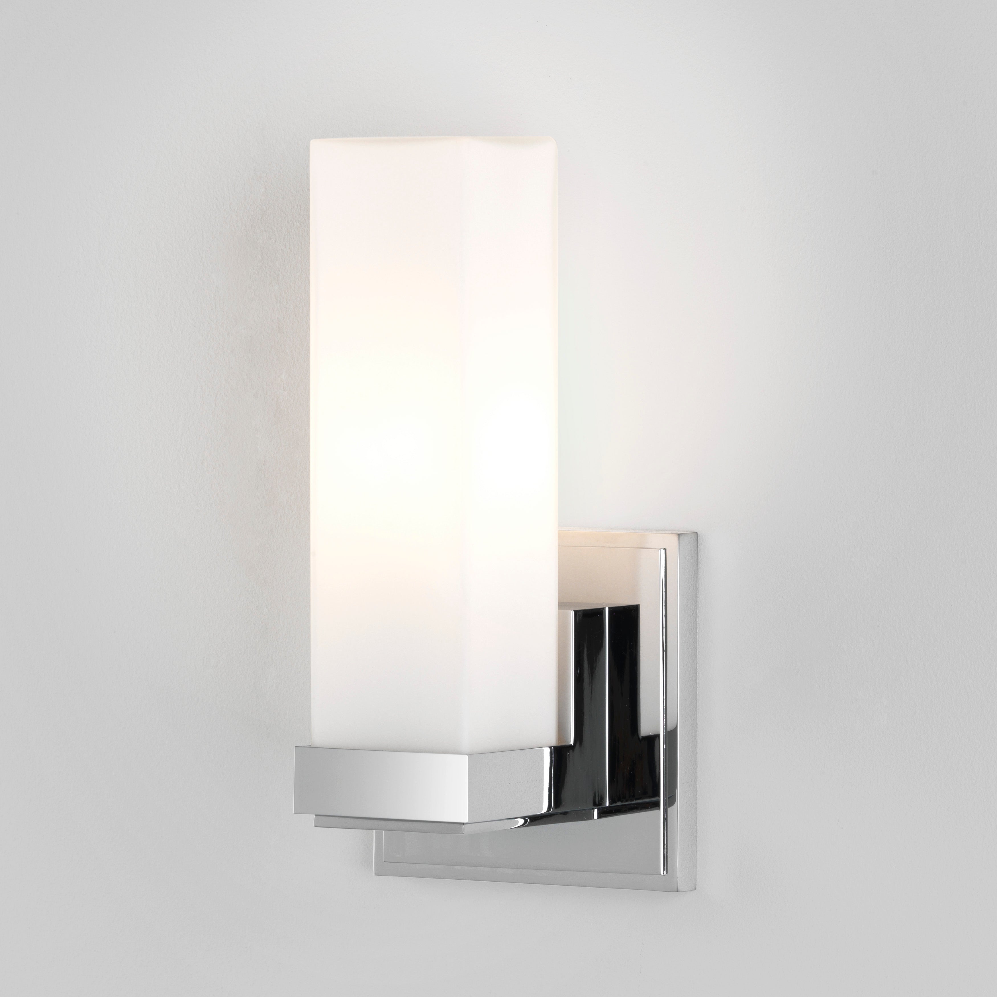 Astro Lighting Taketa Wall Wall Sconces Astro Lighting 3.66x4.25x8.74 Polished Chrome No, E12/Candelabra