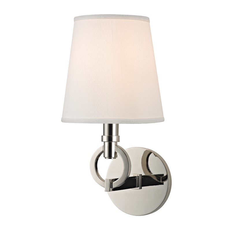 Malibu - 1 LIGHT WALL SCONCE Wall Sconces Hudson Valley Lighting Polished Nickel  