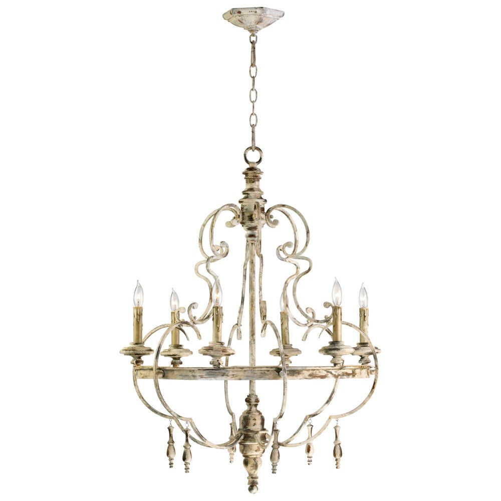 Cyan Design 04160 Davinci 6lt Chandelier Wall Decor Cyan Design   