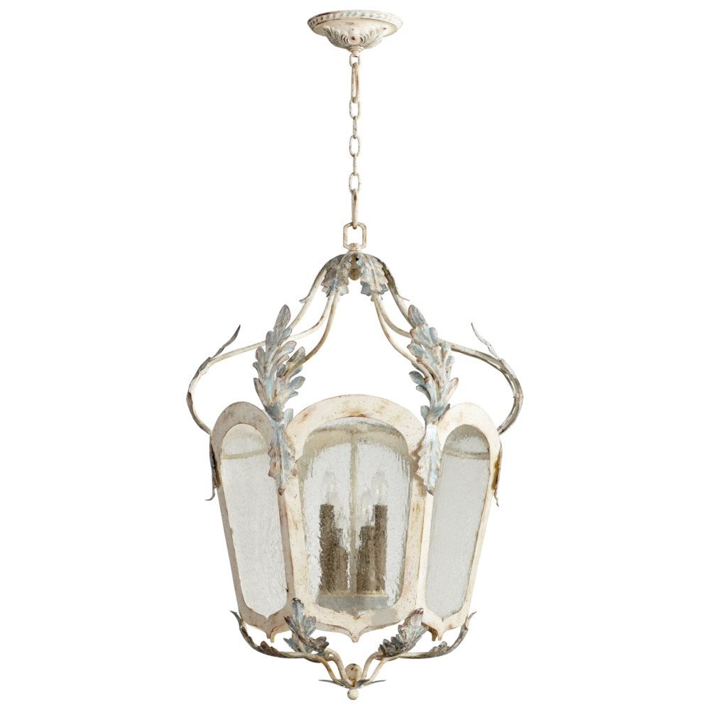 Cyan Design 05716 Chantal Six Light Pendant Lantern Cyan Design Parisian Blue  