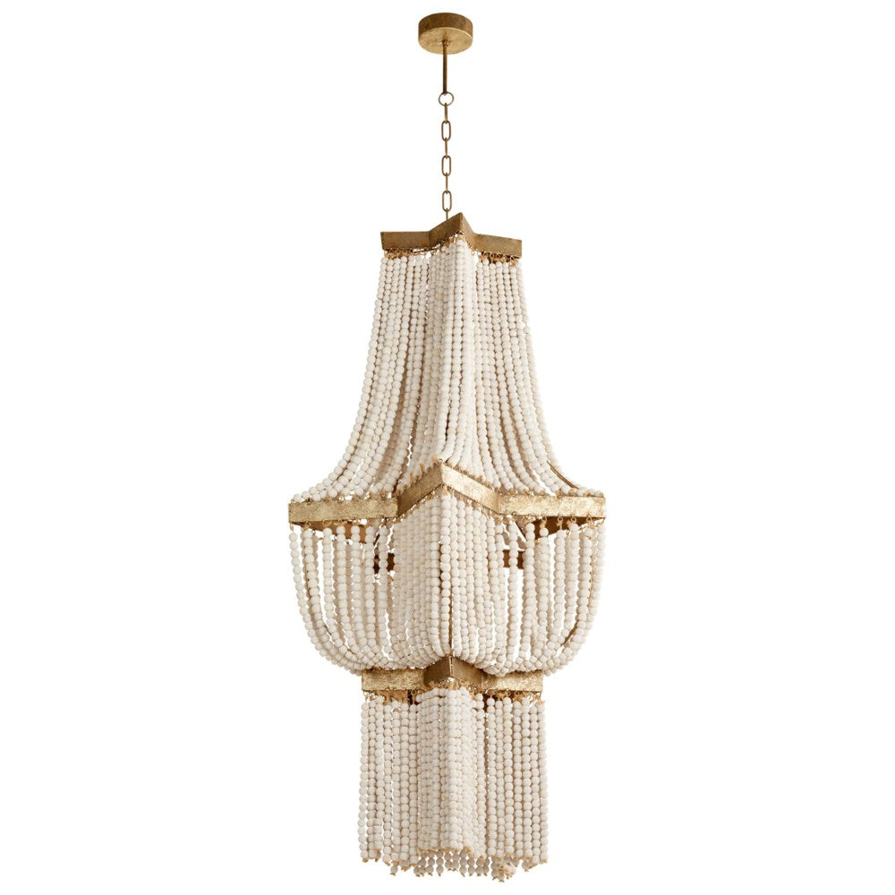 Cyan Design 09261 Large Estrella Pendant Chandeliers Cyan Design Tinted Gold Leaf  