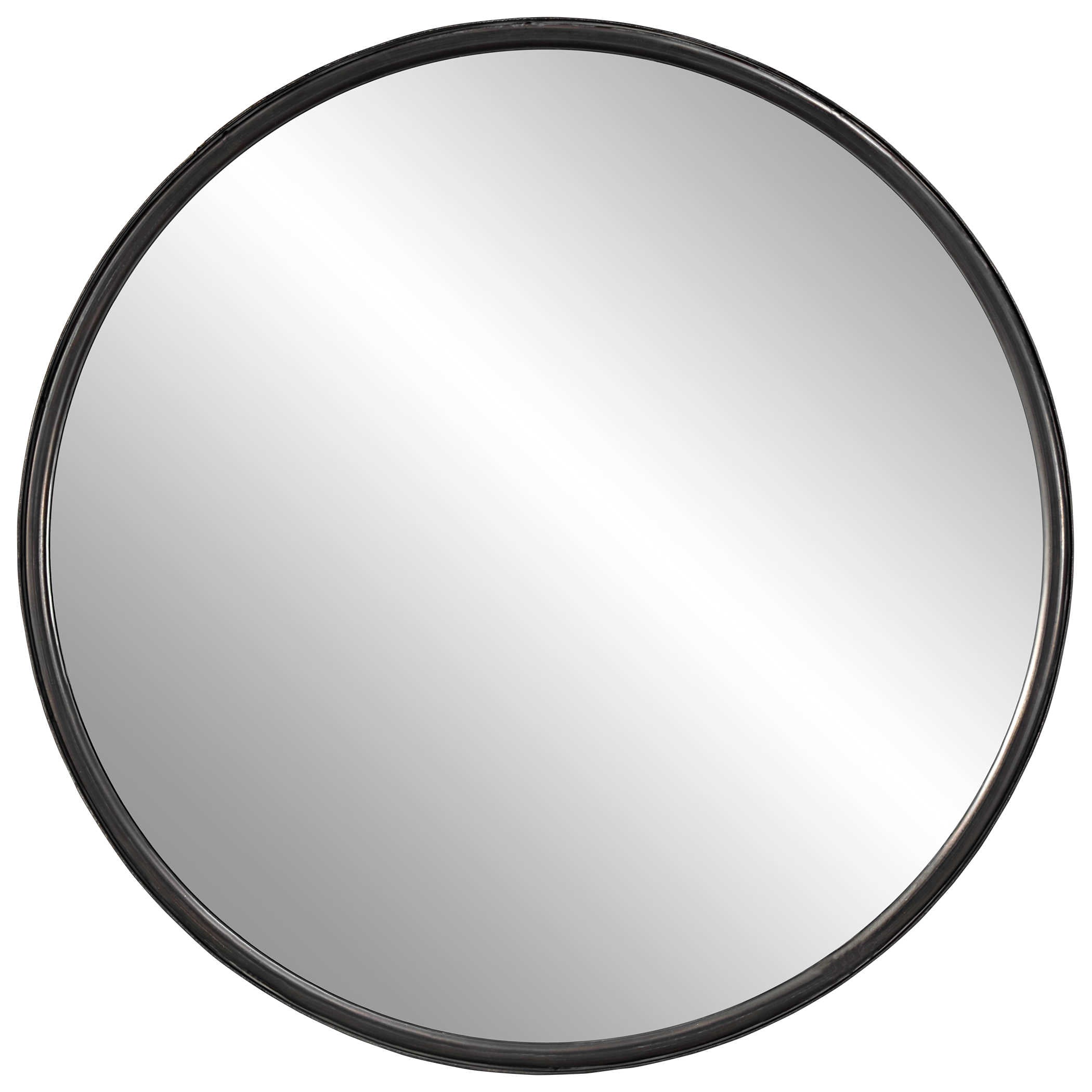 Uttermost Dawsyn Round Mirror Round Mirror Uttermost MDF, IRON, MIRROR  