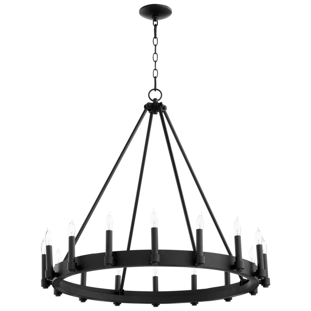 Cyan Design 10385 Laramie Chandelier Chandeliers Cyan Design Noir  