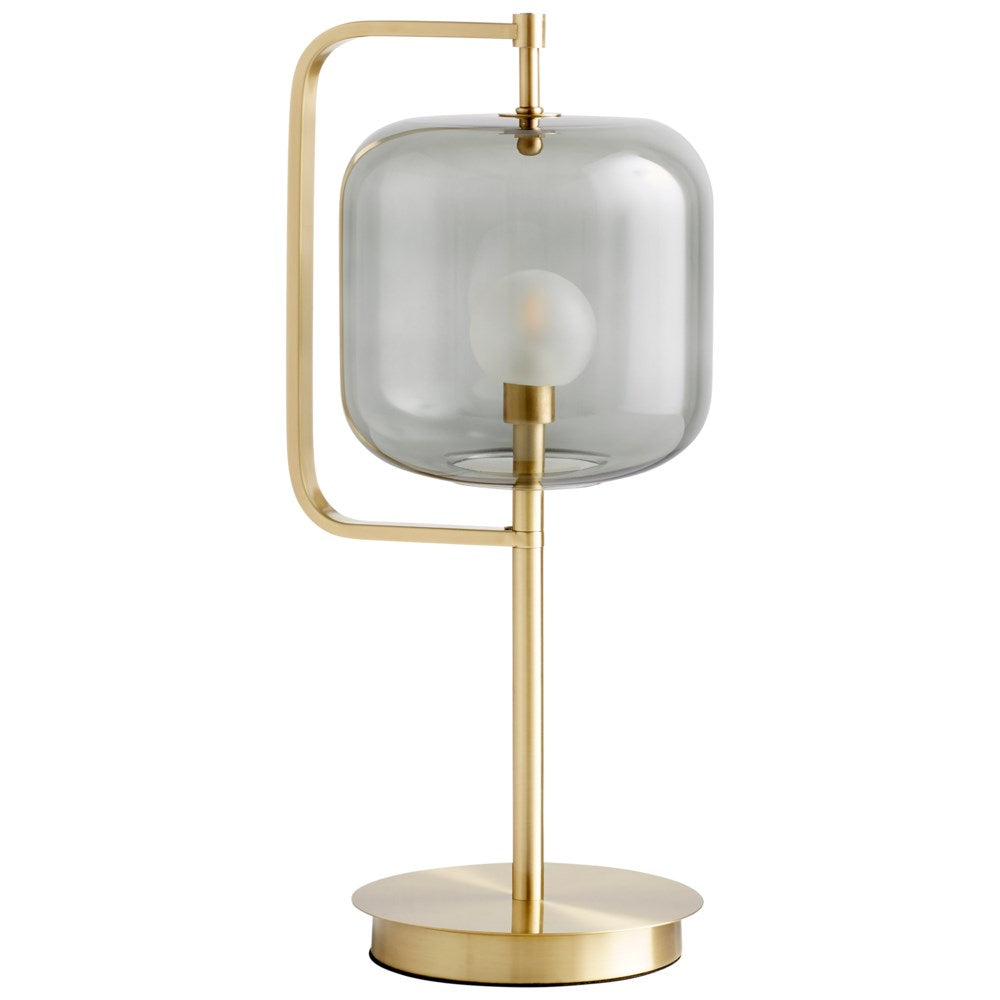 Cyan Design 10553 Isotope Table Lamp Table Lamps Cyan Design Aged Brass  