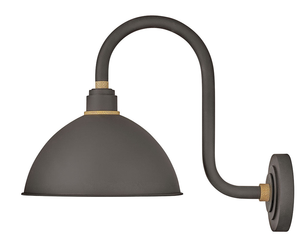 OUTDOOR FOUNDRY DOME Tall Gooseneck Barn Light