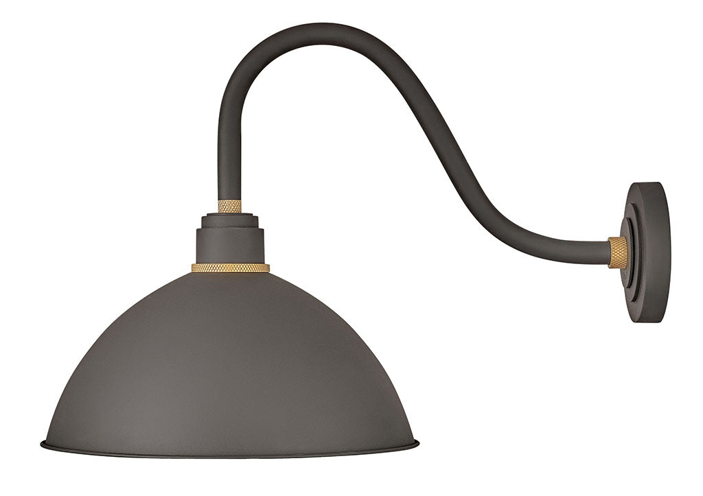 OUTDOOR FOUNDRY DOME Gooseneck Barn Light