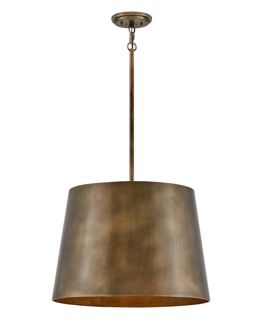 OUTDOOR ALDER Hanging Pendant Outdoor Light Fixture l Hanging Hinkley Burnished Bronze 20.0x20.0x15.25 