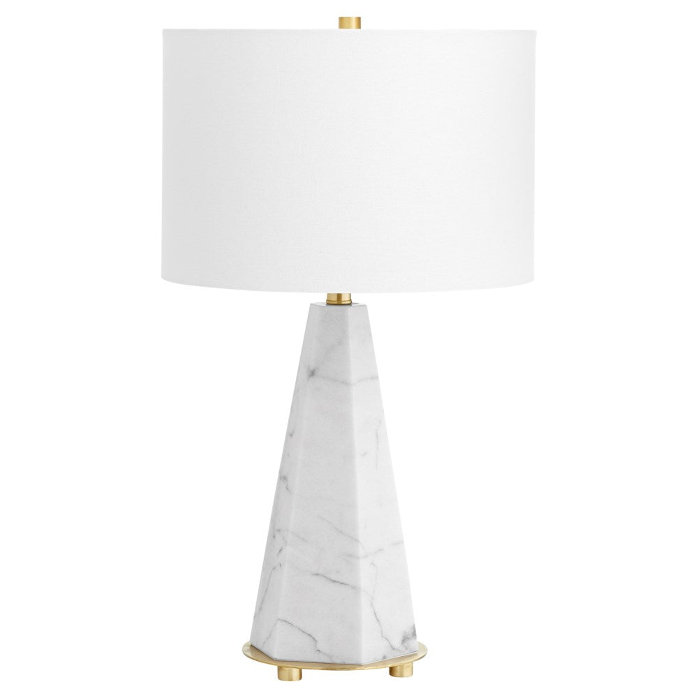 Cyan Design 11217 Opaque Storm Lamp Table Lamps Cyan Design White  