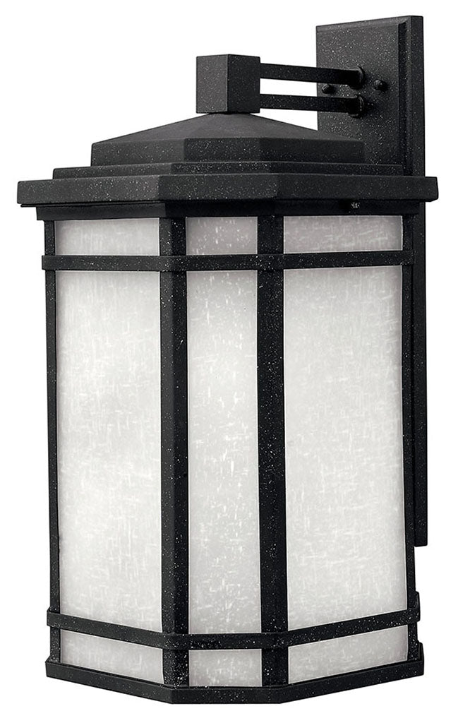 OUTDOOR CHERRY CREEK Wall Mount Lantern Outdoor Wall Lights Hinkley Vintage Black 12.75x12.0x20.5 