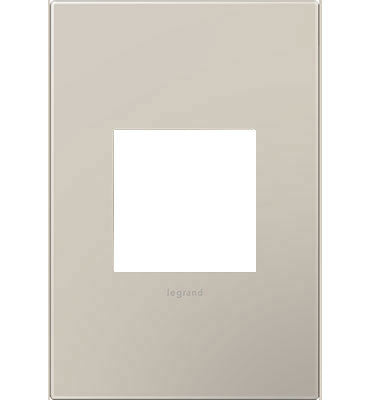 Adorne Greige Wall Plate Wall Plates Legrand Greige 1-Gang 