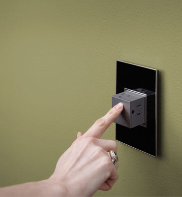 Adorne Pop-Out Outlet, 1-Gang Outlets Legrand Magnesium  