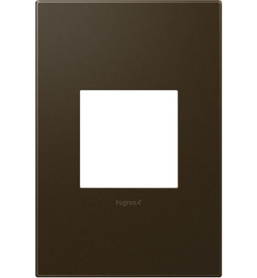 Adorne Bronze Wall Plate Wall Plates Legrand Bronze 1-Gang 